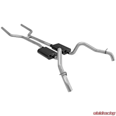 Flowmaster Header-back System - Dual Side Exit - American Thunder - Aggressive Sound - 17129