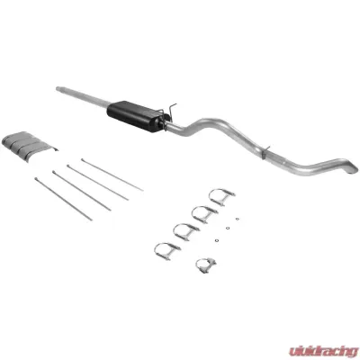 Flowmaster Catback System - Single Side Exit - Force II - Mild Sound Ford F-150 1987-1996 - 17135