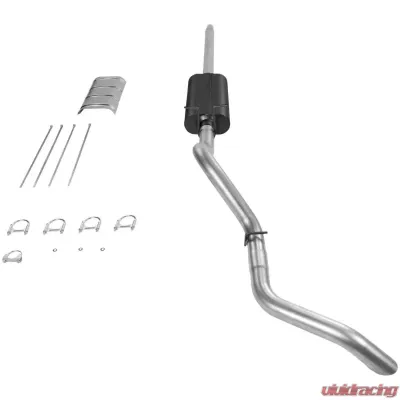 Flowmaster Catback System - Single Side Exit - Force II - Mild Sound Ford F-150 1987-1996 - 17135