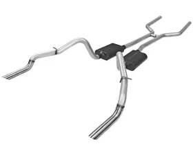 Flowmaster Header-back System - Dual Rear Exit - American Thunder - Moderate/Aggressive