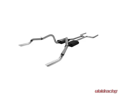 Flowmaster Header-back System - Dual Rear Exit - American Thunder - Moderate/Aggressive - 17139