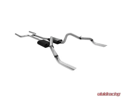 Flowmaster Header-back System - Dual Rear Exit - American Thunder - Moderate/Aggressive - 17139