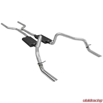 Flowmaster Header-back System - Dual Rear Exit - American Thunder - Moderate/Aggressive - 17149