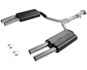 Flowmaster Catback System - Dual Rear Exit - Force II - Mild Sound Chevrolet Corvette 1986-1990 5.7L V8