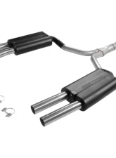 Flowmaster Catback System - Dual Rear Exit - Force II - Mild Sound Chevrolet Corvette 1986-1990 5.7L V8                                     - 17153 - Image 4