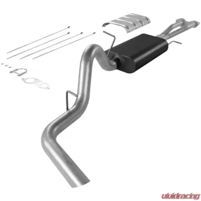 Flowmaster Catback System - Single Side Exit - Force II - Mild Sound - 17165