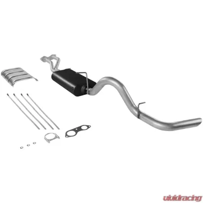 Flowmaster Catback System - Single Side Exit - Force II - Mild Sound - 17165