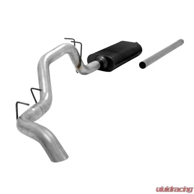 Flowmaster Catback System - Single Side Exit - Force II - Moderate Sound Dodge 1998-2001 5.9L V8 - 17178