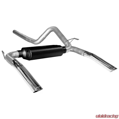 Flowmaster Catback System - Dual Rear Exit - American Thunder - Moderate/Aggressive Sound - 17199