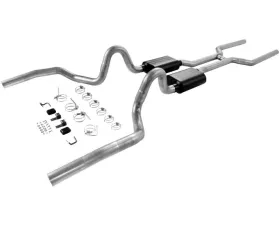 Flowmaster Header-back System - Dual Rear Exit - American Thunder - Aggressive Sound