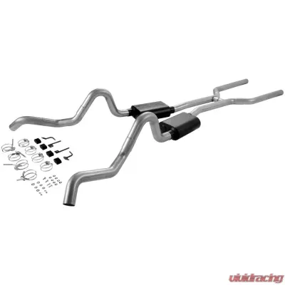 Flowmaster Header-back System - Dual Side Exit - American Thunder - Aggressive Sound Chevrolet - 17202