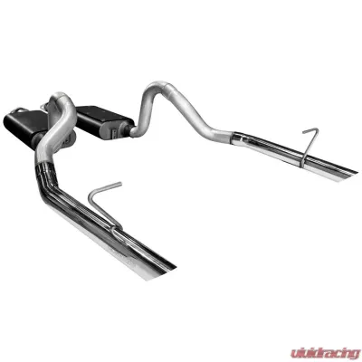 Flowmaster Catback System - Dual Rear Exit - Force II - Moderate Sound Ford 5.0L V8 - 17203