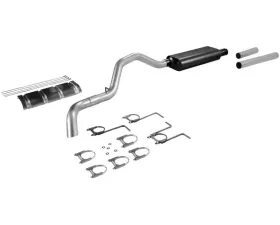 Flowmaster Catback System - Single Side Exit - Force II - Mild Sound Ford