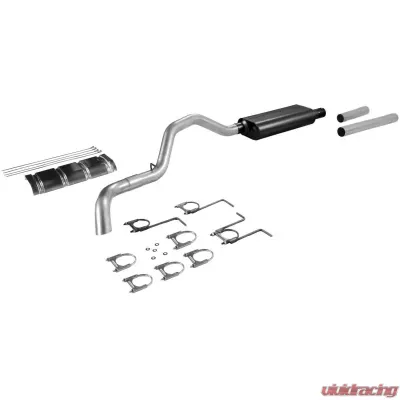 Flowmaster Catback System - Single Side Exit - Force II - Mild Sound Ford - 17211