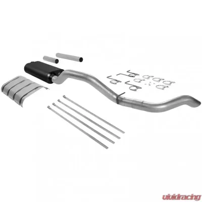 Flowmaster Catback System - Single Side Exit - Force II - Mild Sound Ford - 17211