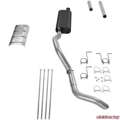 Flowmaster Catback System - Single Side Exit - Force II - Mild Sound Ford - 17211