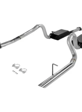 Flowmaster Catback System - Dual Rear Exit - American Thunder - Aggressive Sound Ford Mustang 1994-1997                                     - 17212 - Image 4