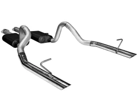 Flowmaster Catback System - Dual Rear Exit - American Thunder - Aggressive Sound Ford 5.0L V8