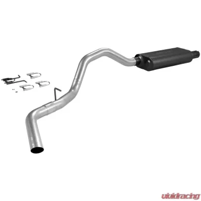 Flowmaster Catback System - Single Side Exit - Force II - Mild/Moderate Sound Ford - 17229