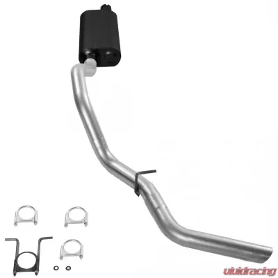 Flowmaster Catback System - Single Side Exit - Force II - Mild/Moderate Sound Ford - 17229