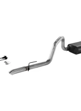 Flowmaster Catback System - Single Rear Exit - Force II - Mild Sound Jeep Wrangler 1991-1995 4.0L 6-Cyl                                     - 17272 - Image 4