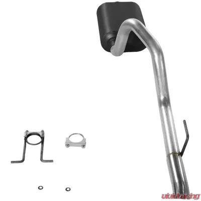 Flowmaster Catback System - Single Rear Exit - Force II - Mild Sound Jeep Wrangler 1991-1995 4.0L 6-Cyl - 17272