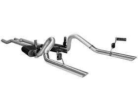 Flowmaster Header-back System - Dual Rear Exit - American Thunder - Moderate Sound Ford