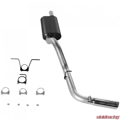 Flowmaster Catback System - Single Side Exit - Force II - Mild/Moderate Sound Dodge Dakota 2000-2003 - 17278