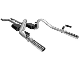 Flowmaster Header-back System - Dual Rear Exit - American Thunder - Aggressive Sound Ford