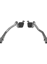 Flowmaster Catback System - Dual Rear Exit - American Thunder - Moderate Sound Ford Mustang 1999-2004 4.6L V8                                     - 17312 - Image 4