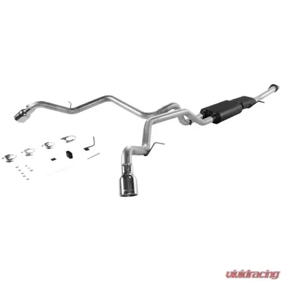 Flowmaster Catback System - Dual Side Exit - American Thunder - Moderate Sound - 17342