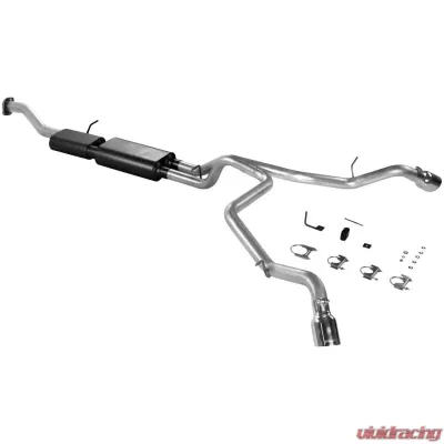 Flowmaster Catback System - Dual Side Exit - American Thunder - Moderate Sound - 17342