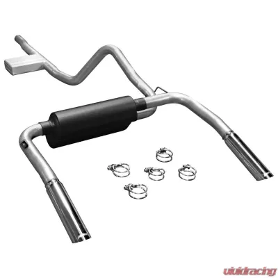 Flowmaster Catback System - Dual Rear Exit - American Thunder - Moderate Sound - 17358