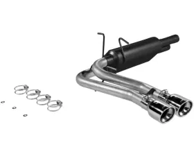 Flowmaster Catback System - Dual Same Side Exit - American Thunder - Moderate/Aggressive Ford F-150 1999-2003 5.4L V8