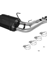 Flowmaster Catback System - Dual Same Side Exit - American Thunder - Moderate/Aggressive Ford F-150 1999-2003 5.4L V8                                     - 17367 - Image 2