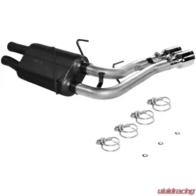 Flowmaster Catback System - Dual Same Side Exit - American Thunder - Moderate/Aggressive Ford F-150 1999-2003 5.4L V8 - 17367