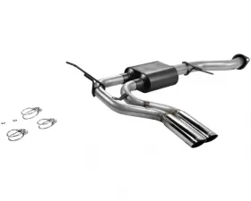 Flowmaster Catback System - Dual Same Side Exit - American Thunder - Aggressive Sound
