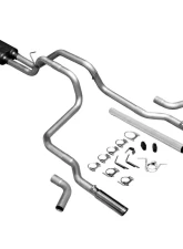 Flowmaster Catback System - Dual Rear/Side Exit - American Thunder - Moderate Sound Dodge Ram 1500 1994-2001                                     - 17429 - Image 2