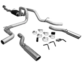 Flowmaster Catback System - Dual Rear/Side Exit - American Thunder - Moderate Sound