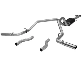 Flowmaster Catback System - Dual Rear/Side Exit - American Thunder - Moderate Sound