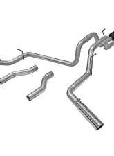 Flowmaster Catback System - Dual Rear/Side Exit - American Thunder - Moderate Sound Dodge Ram 1500 2002-2005                                     - 17476 - Image 2