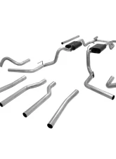 Flowmaster Crossmember-back - Dual Rear/Side Exit - AMT - Moderate/Aggressive Sound Chevrolet C/K 10 1967-1972                                     - 17654 - Image 4