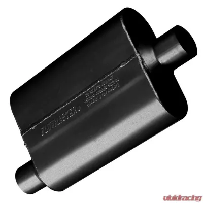 Flowmaster 40 Series Muffler - 2.25 Offset In / 2.25 Center Out - Aggressive Sound - 42441