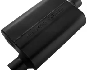 Flowmaster 40 Series Muffler - 2.50 Offset In / 2.50 Center Out - Aggressive Sound