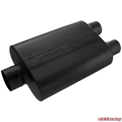 Flowmaster 40 Series Muffler - 3.00 Center In / 2.50 Dual Out - Aggressive Sound - 430402