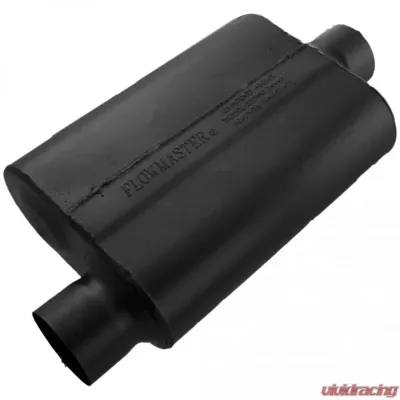 Flowmaster 40 Series Muffler - 3.00 Offset In / 3.00 Center Out - Aggressive Sound - 43041