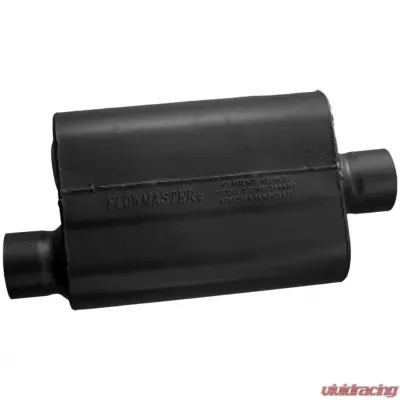 Flowmaster 40 Series Muffler - 3.00 Offset In / 3.00 Center Out - Aggressive Sound - 43041