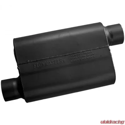 Flowmaster 40 Series Muffler - 3.00 Offset In / 3.00 Offset Out - Aggressive Sound - 43043
