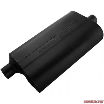 Flowmaster Super 50 Muffler - 2.25 Offset In / 2.25 Center Out - Mild Sound - 52456