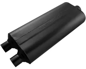 Flowmaster 70 Series Muffler - 2.25 Dual In / 3.00 Center Out - Mild Sound